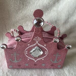 NWOT Walt Disney Cruise with Royal Court Pink sparkles bag
